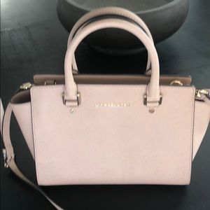 Blush colored Michael kors bag
